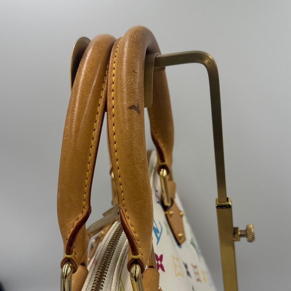 Louis Vuitton White Murakami Alma - Picture 8 of 12